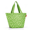 Reisenthel Shopper M spots green (B1762)