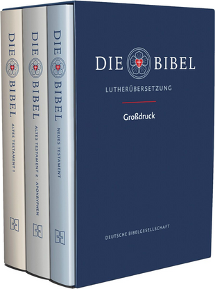 Artikelbild zu Artikel Lutherbibel 3 Bände im Schuber