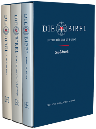 Artikelbild zu Artikel Lutherbibel 3 Bände im Schuber