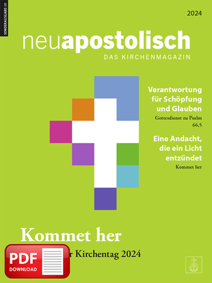 Artikelbild zu Artikel Das Kirchenmagazin, Sonderausgabe Süddeutscher Kirchentag 2024