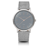 Armbanduhr Bergmann grau