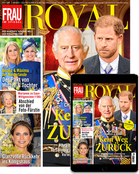Frau im Spiegel Royal Print Plus Cover