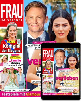 Frau im Spiegel Print Plus Cover