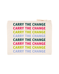 Artikelbild zu Artikel&nbsp;GOOD KARMA POUCH - Natural - Carry the Change - print bunt