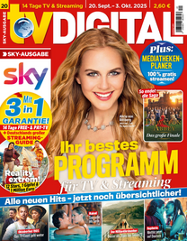 Artikelbild zu Artikel&nbsp;TV DIGITAL Sky Kabel 0020/2025