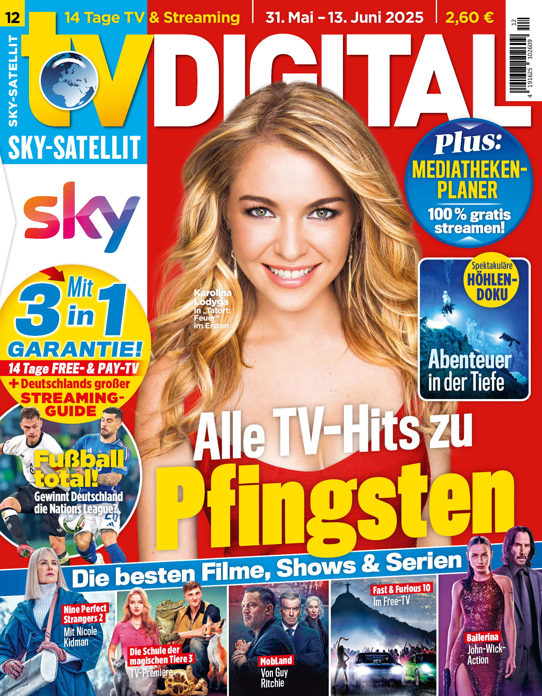 Artikelbild zu Artikel&nbsp;TV DIGITAL Sky Satellit 0012/2025