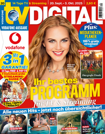 Artikelbild zu Artikel&nbsp;TV DIGITAL Vodafone 0020/2025