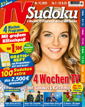 TV Sudoku Print Cover