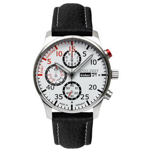 kicker Spielzeit Chronograph weiß