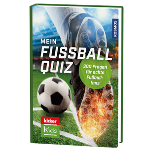 kicker Kids Fußball Quiz Buch