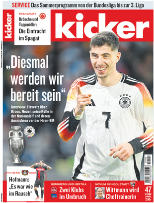 Artikelbild zu Artikel kicker 047/2024