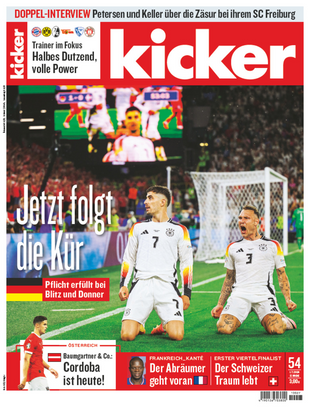 Artikelbild zu Artikel kicker 054/2024