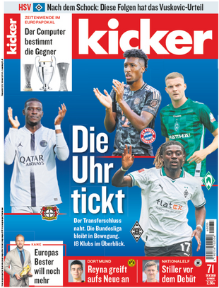 Artikelbild zu Artikel kicker 071/2024