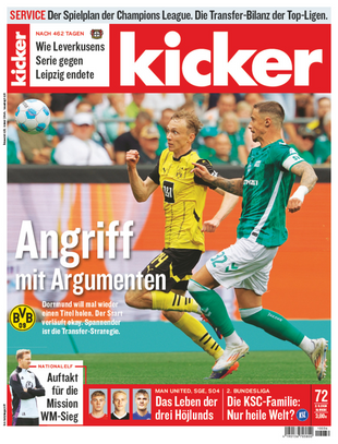 Artikelbild zu Artikel kicker 072/2024