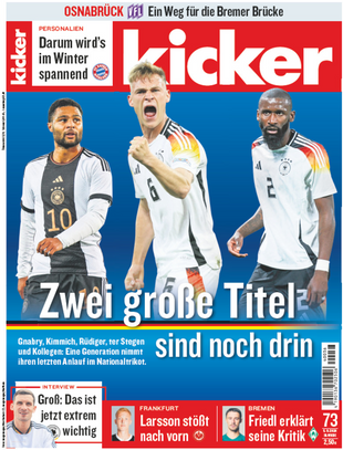 Artikelbild zu Artikel kicker 073/2024