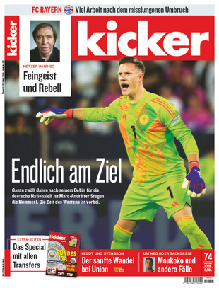 Artikelbild zu Artikel kicker 074/2024