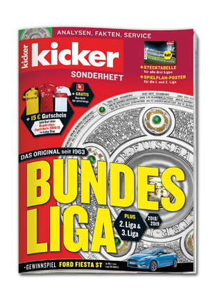 kicker Sonderheft Bundesliga 2018/19