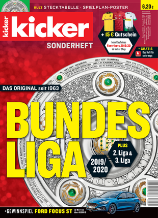 kicker Sonderheft Bundesliga 2019/20