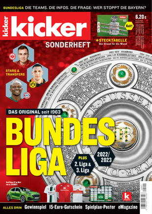kicker Sonderheft Bundesliga 2022/23