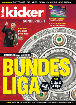 Artikelbild zu Artikel kicker Sonderheft Bundesliga 2024/25