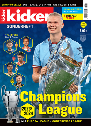 kicker Sonderheft Champions League 2023/24