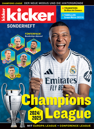 Artikelbild zu Artikel kicker Sonderheft Champions League 2024/25