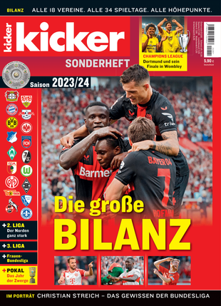 kicker Sonderheft Die große Bilanz 2023/24