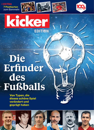 kicker Edition Die Erfinder des Fußballs