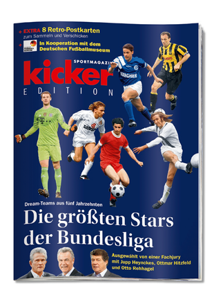 kicker Edition Die größten Stars der Bundesliga