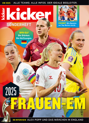 kicker Sonderheft Frauen-EM 2025
