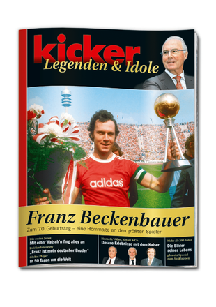 kicker Sonderheft Legenden & Idole Franz Beckenbauer
