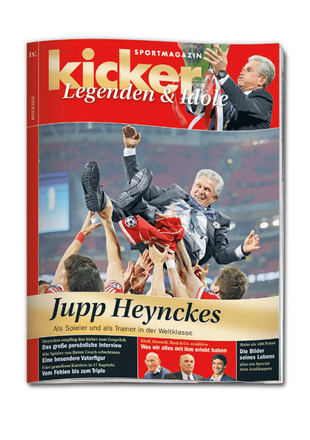 kicker Sonderheft Legenden & Idole Jupp Heynckes