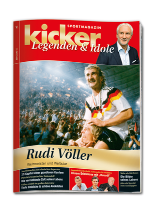 kicker Sonderheft Legenden & Idole Rudi Völler