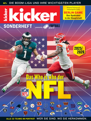 kicker Sonderheft Das Who ist Who der NFL 2025/26