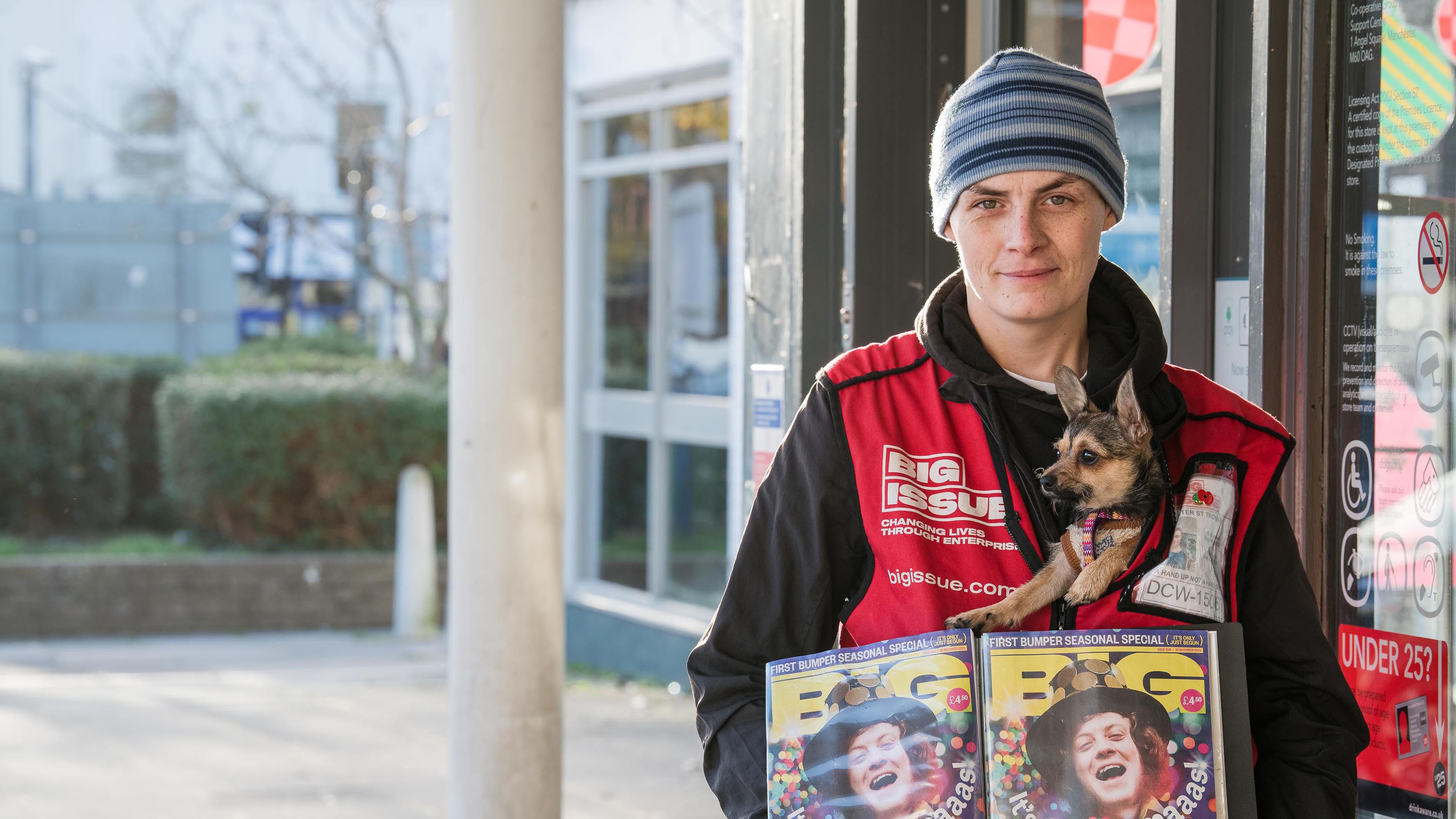 Your support funds our frontline team and our vital work with vendors like Alfie