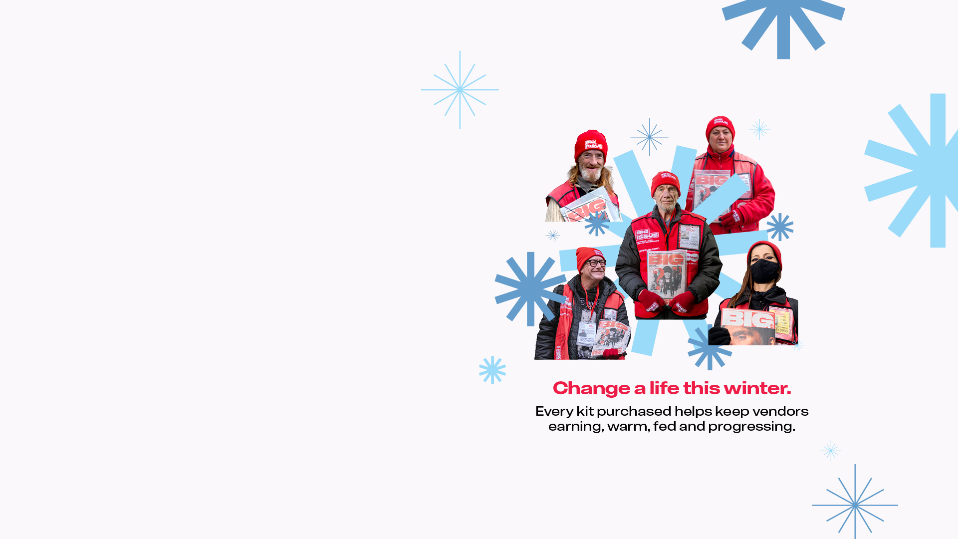 Your support funds our frontline team and our vital work with vendors like Alfie