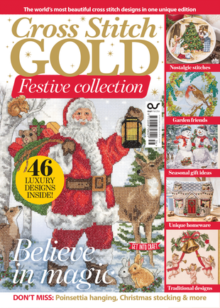 Picture for article Cross Stitch Gold Festive Collection