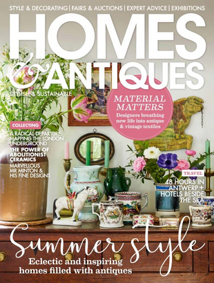 Picture for article Homes & Antiques magazine AUG 2023