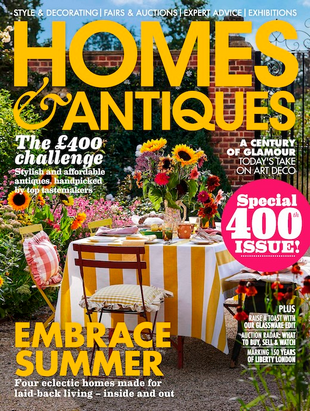 Picture for article Homes & Antiques magazine August 2025