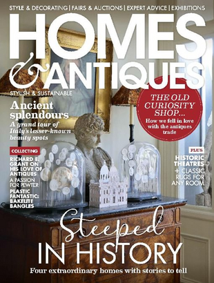Picture for article Homes & Antiques magazine DEC 2023