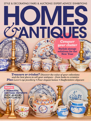 Picture for article Homes & Antiques magazine FEB 2025