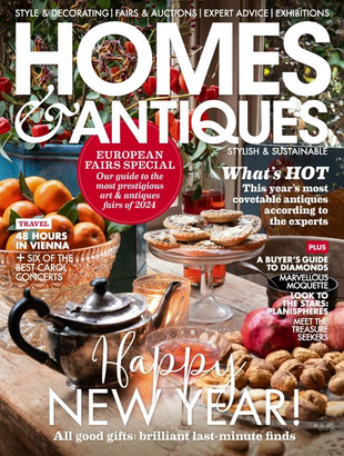 Picture for article Homes & Antiques Magazine January 2024