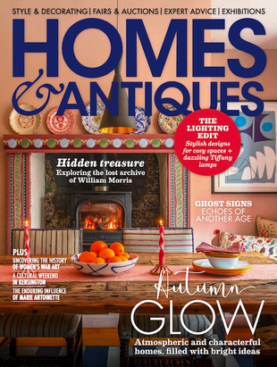 Picture for article Homes & Antiques magazine November 2025