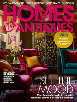 Picture for article Homes & Antiques magazine October 2025