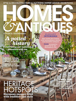 Picture for article Homes & Antiques Magazine October 2024