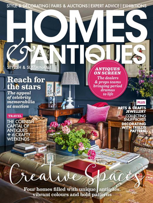 Picture for article Homes & Antiques magazine SEP 2023