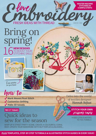 Picture for article Love Embroidery Magazine ISSUE 39