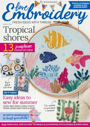 Picture for article Love Embroidery Magazine ISSUE 55