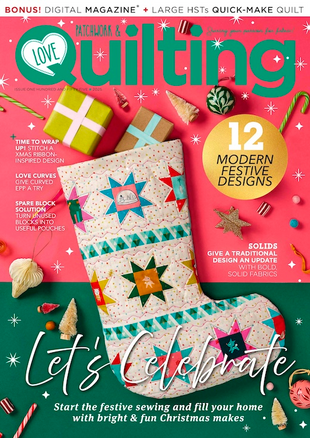 Picture for article Love Patchwork & Quilting Magazine ISSUE 155