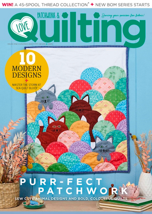 Picture for article&nbsp;Love Patchwork & Quilting Magazine ISSUE 157